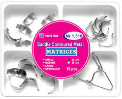 Saddle Contoured Metal Matrices