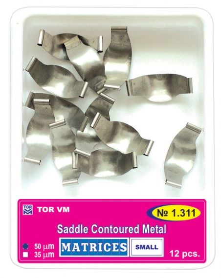 Saddle Contoured Metal Matrices TORVM -12 бр. small