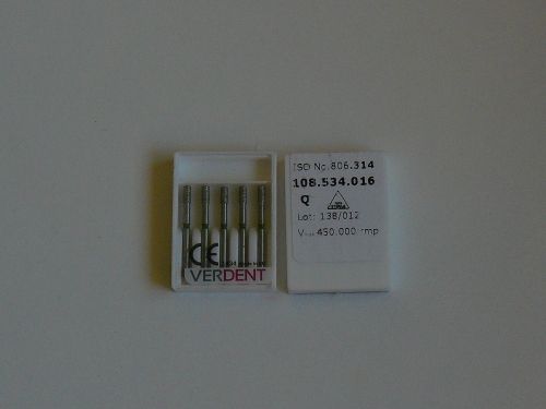 Диамантени борери VERDENT 835G .314.016 -5бр.