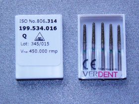 Диамантени борери VERDENT 852G FG.016 -5бр.