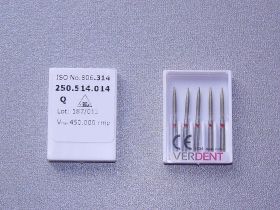 Диамантени борери VERDENT 863F FG.014   -5бр.